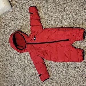 0-3m Jordan snow suit/winter onsie